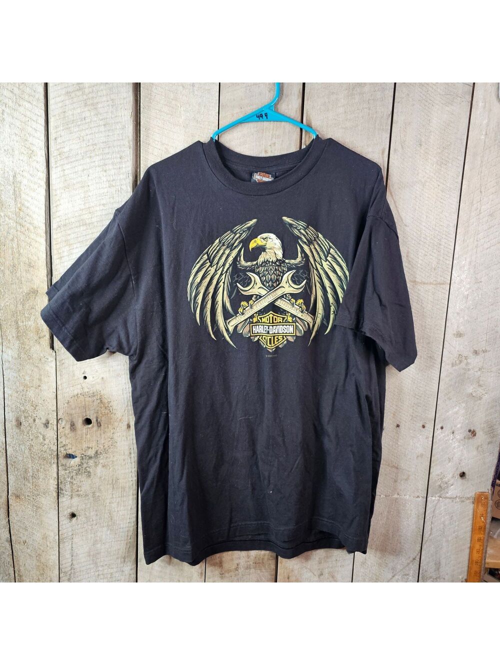 Harley-Davidson St Augustine Florida Adamec Eagle Biker T-Shirt Men's XL